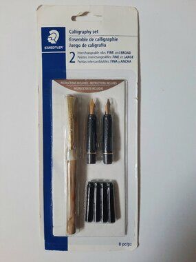 Staedtler Calligraphy Set with 2 nibs - NEW, UNOPENED